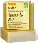 Savion Haarseife EM-A 85g | effektive Mikroorganismen | f&uuml;r alle Haartypen | Vegan &