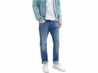 Tom Tailor Denim Herren Piers Slim Jeans, 10119 - Used Mid Stone Blue Denim, 30/32