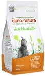 Almo Nature Anti-Hairball - Adult Katzen-Trockenfutter mit Frischem Huhn, mit