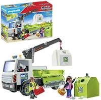 PLAYMOBIL City Action 71431 Altglas-LKW mit Container, Stadtreinigung,
