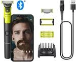 PHILIPS OneBlade 360 Face & Body mit App-Anbindung - elektrischer Rasierer, Trimmer &