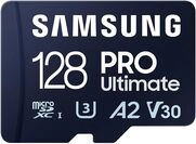Samsung PRO Ultimate microSD-Karte + SD-Adapter, 128 GB, Für Smartphones, Drohne und