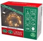 Konstsmide Micro LED Lichterkette mit USB Anschluss, Silber, NULL, 50