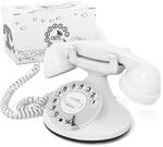 Opis FunkyFon Cable : Das Nostalgie Retro Telefon mit W&auml;hlscheibe - Nachbau von