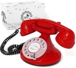 Opis FunkyFon Cable : Das Nostalgie Retro Telefon mit W&auml;hlscheibe - Nachbau von