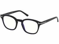 Tom Ford Unisex-Erwachsene Ft5532-b Brillengestelle, Schwarz (Nero LUCIDO), 49