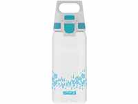 SIGG Total Clear ONE MyPlanet™ Aqua Trinkflasche (0.5 L), BPA-freie und