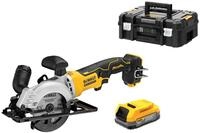 Dewalt Akku-Handkreiss&auml;ge DCS571NT-XJ im Koffer, 1x 1,7 Ah Akku, Lader