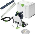 Festool Tauchs&auml;ge S&auml;ge TS 60 KEBQ-Plus F&uuml;hrungsschienen FS1400/2 Tasche...