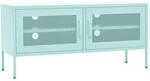 vidaXL TV Schrank mit 2 Gittert&uuml;ren Lowboard TV M&ouml;bel Tisch Board Sideboard
