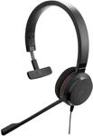 Jabra Evolve 20 SE Mono Headset, USB-C Kabel mit Anrufsteuerung, Microsoft Teams