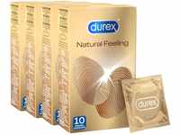 Durex Natural Feeling Kondome – Latexfreie Kondome für ein natürliches Haut...