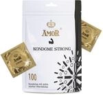 AMOR Premium Strong, Extra starke Wanddicke 0,08 mm, &Oslash; 53 mm, 100 St&uuml;ck