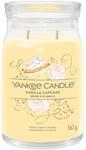 Yankee Candle Signature Duftkerze ; gro&szlig;e Kerze mit langer Brenndauer &bdquo;Vanilla