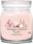 Yankee Candle Signature Duftkerze, Pink Sands, mittlere Duftkerze im Glas mit