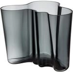Iittala Vase Aalto 160 mm Grau aus Glas