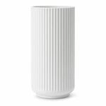 Lyngby Porcel&aelig;n Vase H31 cm Lyngby Designklassiker Zeitloses Design, Weiss