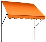 ANGERER Klemmmarkise Standard orange, 200 cm