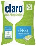 claro &Ouml;ko Classic Tabs - 150 Stk. phosphatfreie Sp&uuml;lmaschinentabs, wasserl&ouml;sliche