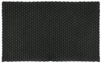 Pad - Fu&szlig;matte - Fu&szlig;abtreter - Uni - Indoor/Outdoor - schwarz - 52 x 72 cm