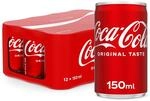 Coca Cola Original Coke (12x150ml Dose)