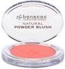 benecos - Naturkosmetik - Powder Blush - gepresst - mit Bio-Rizinus&ouml;l - sassy salmon