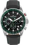 JACQUES LEMANS Herrenuhr Liverpool Lederarmband Chronograph 1-2099C