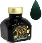 Diamine F&uuml;llfederhalter-Tinte, 80 ml, T&uuml;rkis schwarz / gr&uuml;n