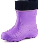 Ladeheid Kinder Federleichte Eva Thermo Gummistiefel Gef&uuml;ttert KL058