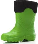 Ladeheid Kinder M&auml;dchen Jungen federleichte Eva Thermo Gummistiefel gef&uuml;ttert