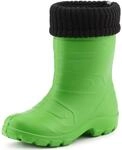 Ladeheid Kinder M&auml;dchen Jungen federleichte Eva Thermo Gummistiefel gef&uuml;ttert