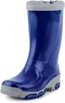 Ladeheid Gummistiefel Kinder Bequeme und wasserdichte Regenschuhe f&uuml;r Jungen und