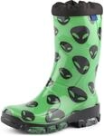 Ladeheid Gummistiefel Kinder Bequeme und wasserdichte Regenschuhe f&uuml;r Jungen und