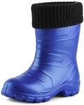 Ladeheid Kinder M&auml;dchen Jungen federleichte Eva Thermo Gummistiefel gef&uuml;ttert