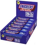Snickers Hi Protein/Low Sugar Protein Riegel Box mit 12 x 57g