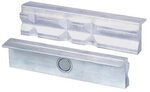 HEUER Magnet-Schutzbacke Typ P f&uuml;r Schraubstock 125 mm, Aluminium mit Prismen,...