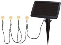 Best Season LED-Solarlichterkette Balls wei&szlig; / 20-teilig/L&auml;nge 2.7 m mit