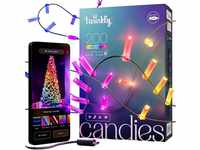 Twinkly Candies - Weihnachtslichterkette mit 200 RGB-LEDs - App-gesteuerte