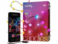 Twinkly Candies - Weihnachtslichterkette mit 200 RGB-LEDs - App-gesteuerte