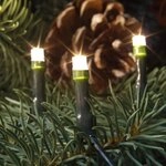 Star-Max Lichterkette mit 400 warmwei&szlig;en LEDs, IP44, 40m