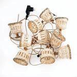 newgarden AURORA decorative light garland for outdoor under ceiling Fiberboard 10