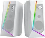Redragon GS520 RGB-Desktop-Lautsprecher, 2.0-Kanal-PC-Stereo-mit 6bunten