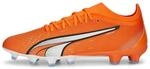 PUMA Herren Match Fg/Ag Fussballschuh, Ultra Orange White-Blue G, 39 EU