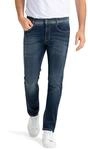 MAC Jeans Herren Jogn' Jeans Light Sweat Denim H661 Authentic Dark Blue Tinted Used
