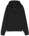 HUGO Herren Dapo Hoodie aus Baumwoll-Terry mit Logo-Print Schwarz001 L