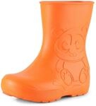 Ladeheid Gummistiefel Kinder EVA federleichte Regenschuhe f&uuml;r Jungen und M&auml;dchen
