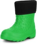 Ladeheid Kinder M&auml;dchen Jungen leichte Eva Gummistiefel Regenstiefel LADW007 (Gr&uuml;n