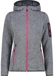 CMP - Damenjacke mit fester Kapuze, Titan-Fuchsia, XXS