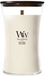 WoodWick Duftkerze | Gro&szlig;e Hourglass-Kerze | White Honey | Perfekte Geschenke f&uuml;r