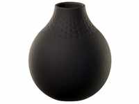 Villeroy und Boch Collier Noir Vase Perle No. 3, 11 x 11 x 12 cm, Premium...